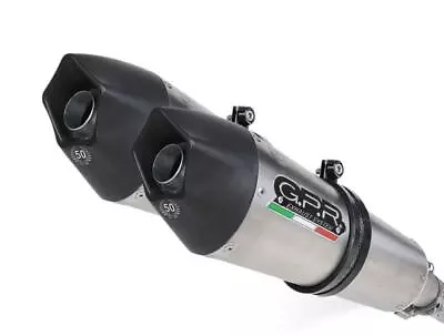 GPR Exhaust Ducati Multistrada 1000 2003-2006 Homolog Slip-On GPE ANN Titanium • $1016