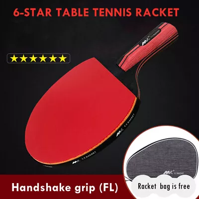 $33.20 • Buy Professional Shakehand Longhand FL Table Tennis Ping Pong Racket Bat With Rubber