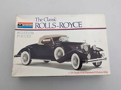 Monogram The Classic ROLLS-ROYCE 1931 Phantom II Car Model Kit 1/24 Scale 8203 • $35