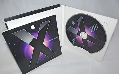 MAC OS X Operating System Leopard Install DVD 10.5.3 Includes Manual Retail Box • $25.60