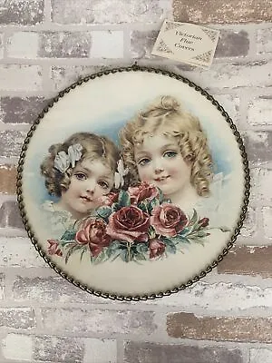 Gallery Graphics Chimney FLUE COVER Vintage Replica 2 Angels/Girls Made In USA • $24.89