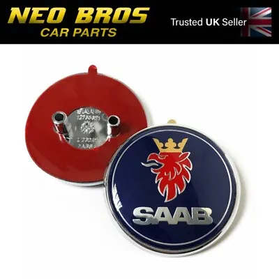 OE Quality 'SAAB' Rear Bootlid Badge Emblem For Saab 9-3 Saloon 03-07 12769690 • $10.67