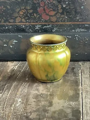 $125 • Buy Vintage Zsolnay Pecs Iridescent Art Pottery Vase