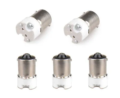 5x Adapter BA15S To G4GU4MR11MR16Lampholder Bulb Socket LED • £6.47