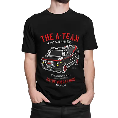 A Team Mens Film Movie Air Wolf 80s Tv Series Cult Retro Birthday T Shirt • £8.99