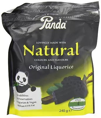 Panda Licorice Cuts Bag 240g-2 Pack • £10.36