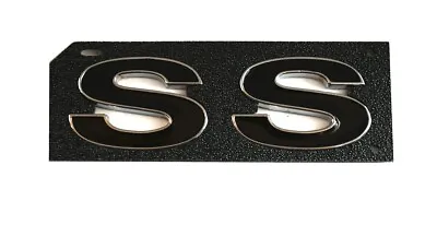 Pair 96-02 SS Metal Fender Emblems 3D Badge For SLP 12369965R Chrome Black New • $14.27