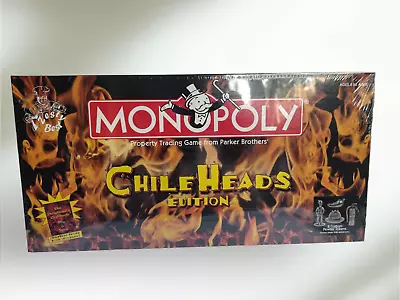 Monopoly CHILI HEADS Edition With Recipe Book Included 2004 New Sealed NIB • $24.98