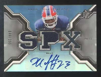 2007 Upper Deck Spx Marshawn Lynch Rc Autograph Dual Game Jersey #ed 44/299 Hof? • $149.99