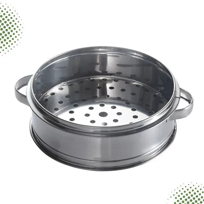  Steamer Vent Bamboo Rice Bao Buns Cooker Baby Stainless Steel • $12.06