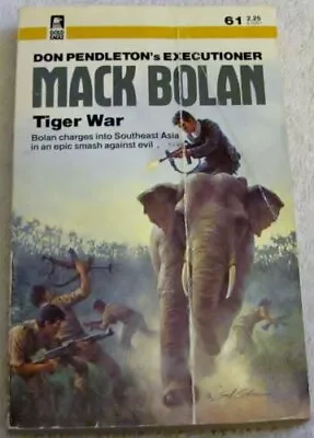 Tiger War (Mack Bolan No 61) Marton Sandra • £7.99