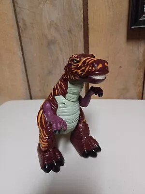 Mattel 2006 Imaginext Raider Orange Strip Allosaurus Dinosaur Roars • $9.95