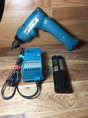 Makita 6093D Cordless Driver Drill Toola & Charger Untested 9.6V Parts Or Repair • $9.50