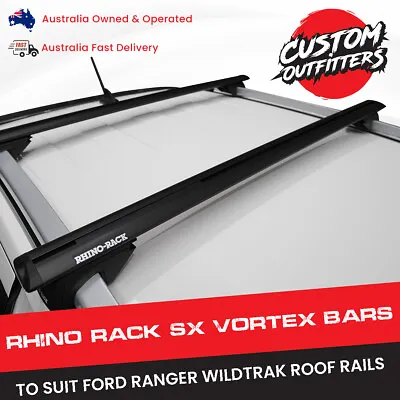 Roof Racks Rhino Rack Vortex To Suit Next Gen Ford Ranger Wildtrak PX2 PX3 FX4 • $620
