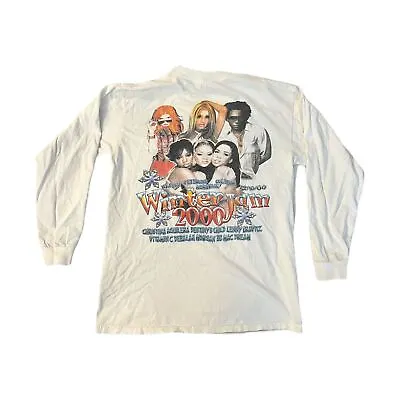 $200 • Buy Christina Aguilera, Destiny's Child - Winter Jam 2000 (M) Vintage L/s T-Shirt
