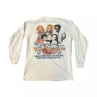 $200 • Buy Christina Aguilera, Destiny's Child - Winter Jam 2000 (M) Vintage L/s T-Shirt
