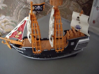 £3.60 • Buy Pirates Toy Boat 3 Wheels Underneath  7.5  High 10.25  Length 2.5  Wide