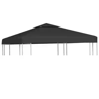 Waterproof Gazebo Cover Canopy Replacement Dark Grey 3x3m • $93.55