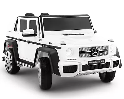 2023 Mercedes G Wagon Ride On Kids Car W Remote - Large 12V Battery Leather Seat • $329.99