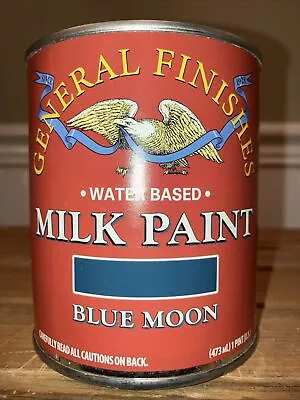 NEW General Finishes BLUE MOON Milk Paint Water Based One Pint • $25