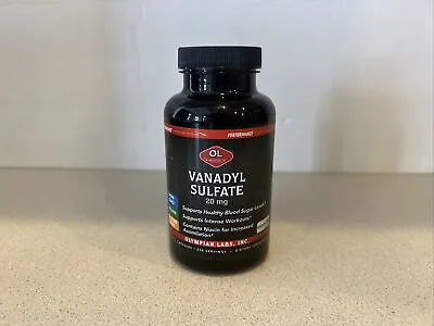 Olympian Labs Vanadyl Sulfate Niacin 250 Capsules Vitamin B-3 - EXP 05/2024 • $13.99