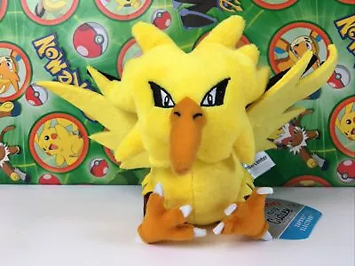 ZAPDOS Pokemon Center Plush Pokedoll Stuffed Sitting Cuties Evo New USA Seller • $31.99