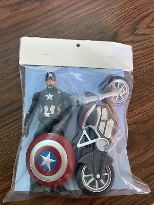 Marvel Legends Civil War Captain America 6  Action Figure Giant Man With Bike • $35
