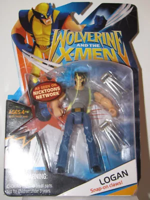 Marvel Wolverine X-Men Logan Snap-on Claws Vtg 2008 3.75 Action Figure • $32.99