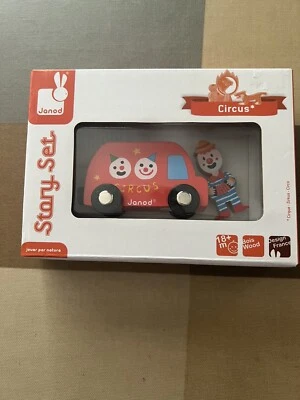 £9 • Buy Janod Mini Story Wooden Game Play Set Circus - Boxed