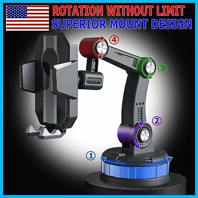 Car Truck Mount Phone Holder Stand Dashboard/Windshield For Cell Phone Universal • $7.99