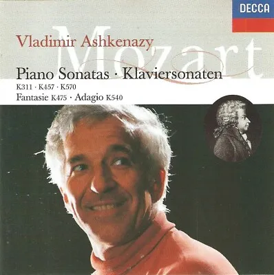 Mozart - Piano Sonatas - Klaviersonaten (CD 1996) Vladimir Ashkenazy • $2.47