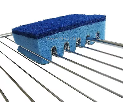 £7.50 • Buy 2 X Oven Mate Grill Gremlin Cooker Shelf BBQ Rack Cleaner Scourer Sponge