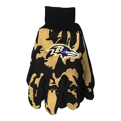 NFL Camo Utility Gloves One Size Fits Most • $16.99