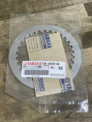 OEM Yamaha Steel Clutch Plate | 1TA-16325-00 | Virago V-Star 1100 YFZ450 WR450 • $10.99