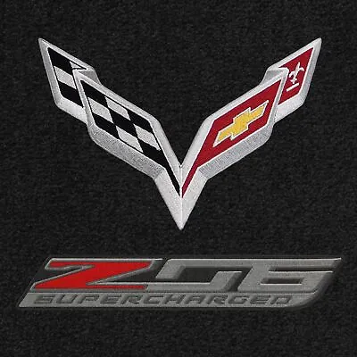 $182.99 • Buy Lloyd Mats Ultimat Ebony Front Floor Mats For Corvette Z06 2014-2018