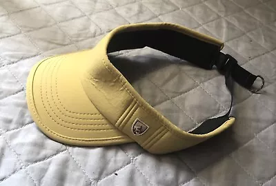 Kuhl Hat Cap Visor Deep Yellow Adjustable Mountains Hiking Outdoor • $15