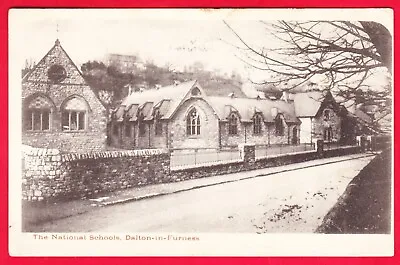 Postcard - DALTON-IN-FURNESS The National Schools - POSTED 1905 Super DUPLEX PM • £3.50