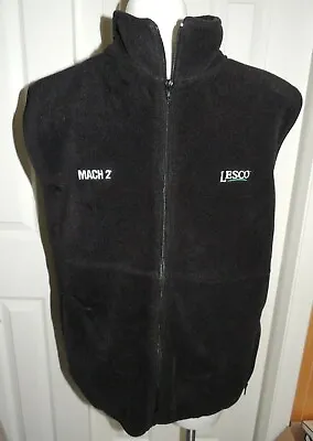 Nwot Mens Port Authority Fleece Black Vest Warm! Lesco Mach 2 Workwear Sz 2xl • $14.99