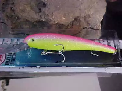 Mann's Smooth Body Stretch 25+ BIGFISH Trolling Lure SDRB668-2 ELECTRIC/CHICKEN • $20.99