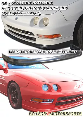 Fits 94-97 Acura Integra 2/4dr ITR TR Style Front Bumper Lip (Urethane) • $84.99