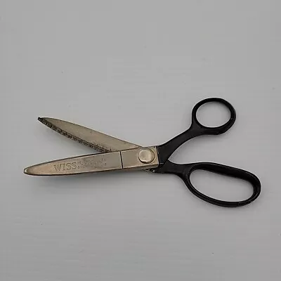 Vintage Wiss Pinking Shears Model C Zig Zag Cut  9” • $5.99