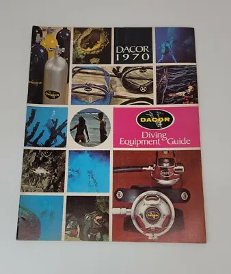 1970 Dacor Diving Equipment  Vintage Catalog -  Scuba Diving - NMINT! • $49.97