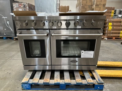 $3499.99 • Buy 48 In. Gas Range, 6 Burners, Stainless Steel (OPEN BOX, COSMETIC IMPERFECTIONS)
