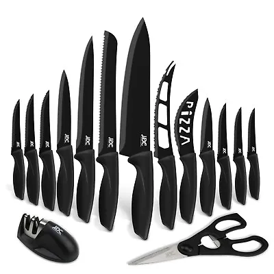 Knife Set Sharp Stainless Steel Professional Chef Cutlery Steak Kitchen Knives • $21.49