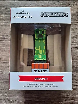 Hallmark Ornament Minecraft Creeper Christmas Tree Ornament • $9.95