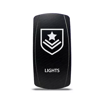 CH4X4 Rocker Switch Military Lights Symbol 13 • $17.98