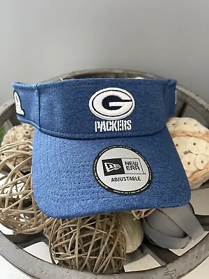 New Era Visor Hat Green Bay Packer Football Pro Bowl Edition One Size Adjustable • $29.99