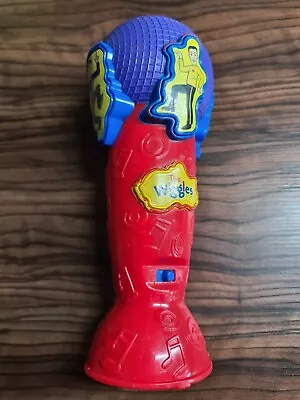 Vintage 2003 The Wiggles Microphone Children’s Kid’s Musical Toy. Tested - Works • $32.99