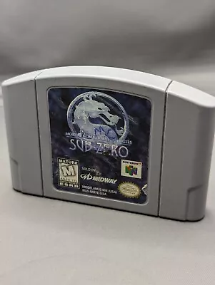 Mortal Kombat Mythologies Sub-Zero (Nintendo 64 N64 Cartridge Only Authentic) • $22.68
