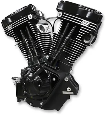 Black Edition S&S 111  V111 Evolution Evo Long Block Motor Engine Harley Chopper • $7179.94